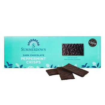 Summerdown Dark Chocolate Peppermint Crisps 170g